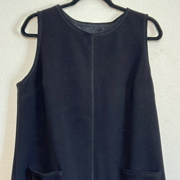 Talbots Womens Black Fleeced Winter Dress Minimalist Size XL - Picture 5 of 16